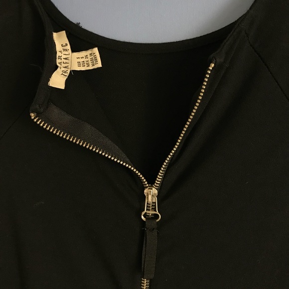 Zara Jersey Skater Dress - Picture 3 of 3